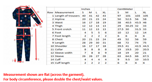 "Happy Diwali" Pajamas Adults