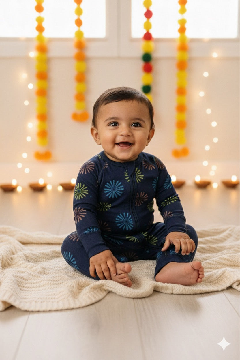 'Sparkles' Pajamas Babies