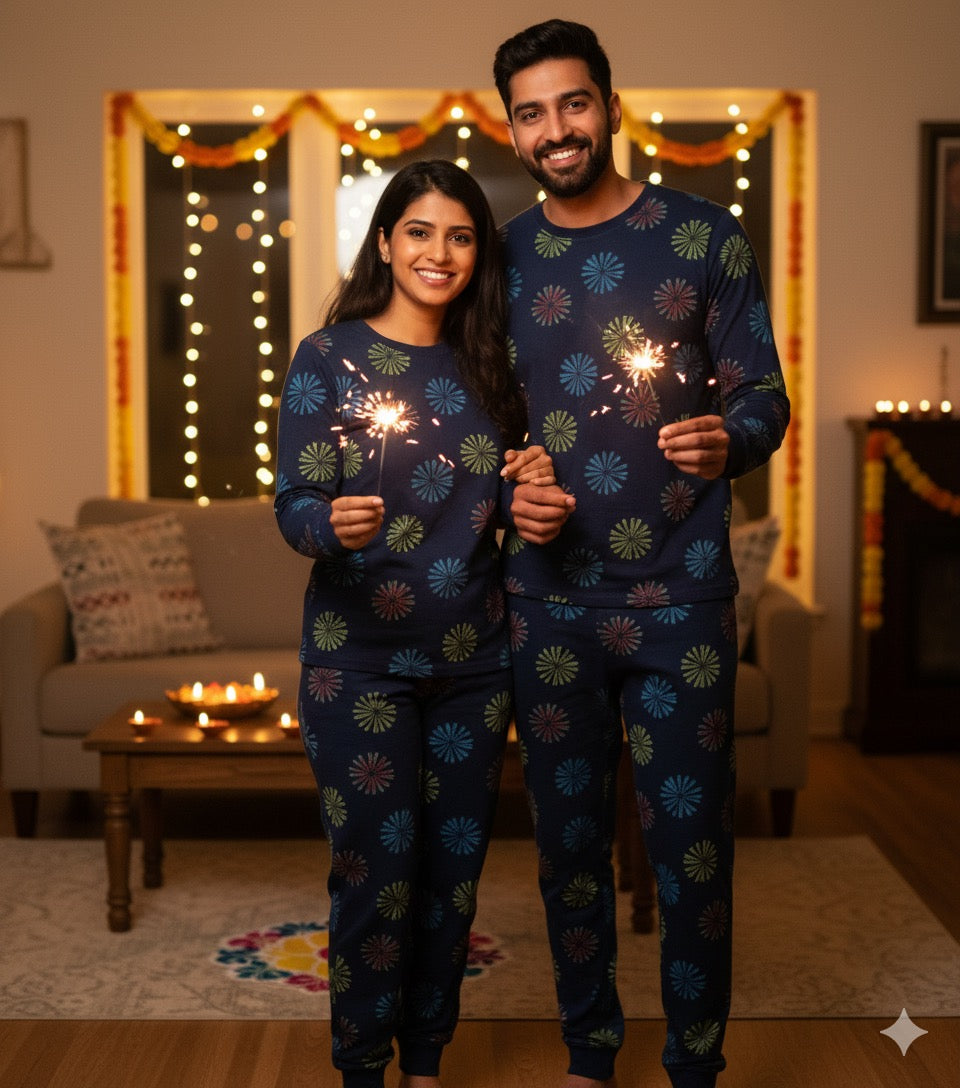 'Sparkles' Pajamas Adults